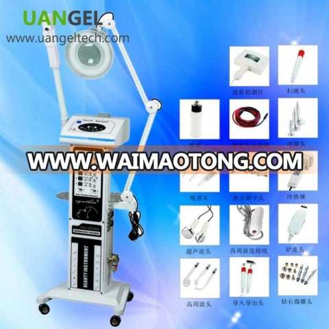 Multifunction Anti-Aging Wrinkle Removel Galvanic Photon Ultrasonic Ion Facial Massage