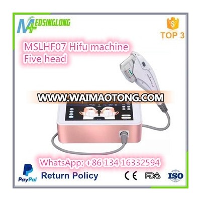 Smart Anti-wrinkle Hifu Machine & beauty salon electrical equipments & Good price Hifu machine(MSLHF07)