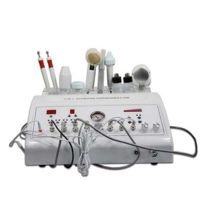 9 in 1 High frequency galvanic body facial cleansing brush machine for sale